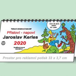 New calendar for 2020 already on sale