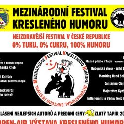 Vtipy Jaroslava Kerlese na Mezinárodním festivalu kresleného humoru ve Františkových Lázních
